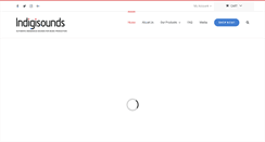 Desktop Screenshot of indigisounds.com
